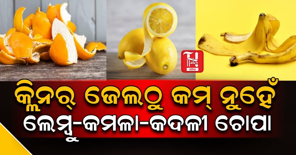 ଲେମ୍ବୁ, କମଳା ଓ କଦଳୀ ଚୋପାକୁ ନଫିଙ୍ଗି ଏହିପରି କରନ୍ତୁ ବ୍ୟବହାର, ଦେଖିବେ...