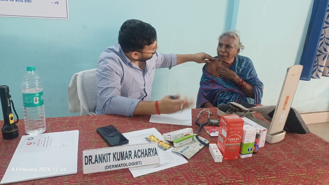 ଓପିଜିସି ତରଫରୁ ତେଲେନପାଲି ଠାରେ ବିଶେଷଜ୍ଞ ସ୍ଵାସ୍ଥ୍ୟ ଶିବିର ଅନୁଷ୍ଠିତ