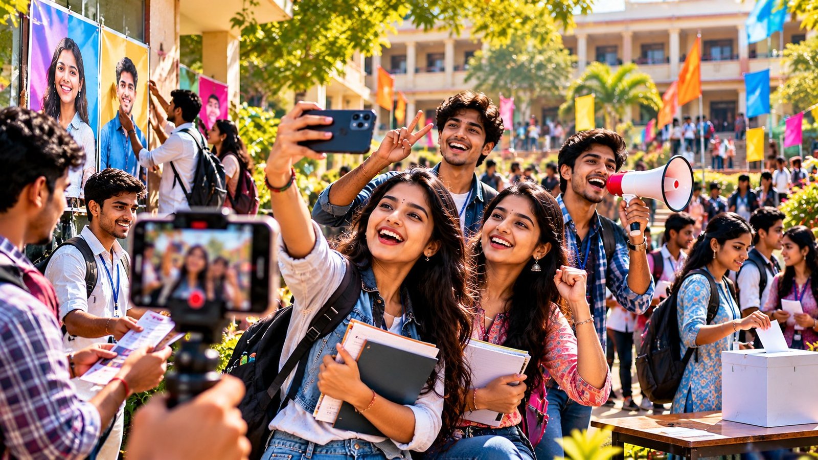 Odisha Student Union Election 2026: କ୍ୟାମ୍ପସ ନିର୍ବାଚନରେ ସୋସିଆଲ୍ ମିଡିଆ ଓ ଡିଜିଟାଲ୍ ପ୍ରଚାର ଚର୍ଚ୍ଚାରେ।