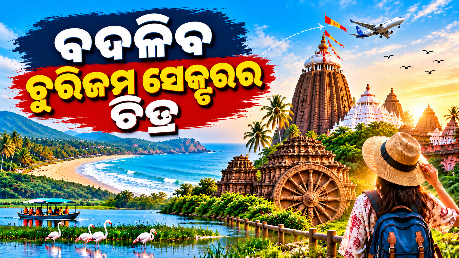 Odisha Tourism Tourism Sector change with beaches and temples